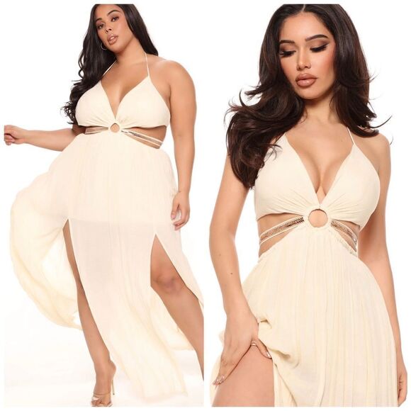Fashionnova Busy Weekends Maxi Dress New - Picture 1 of 9